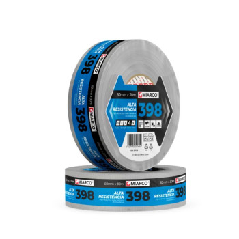 CINTA AMERICANA 398 PLATA 50MMX30M